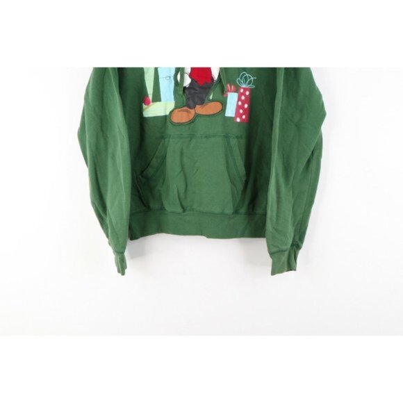 Disney Shanghai Disneyland Christmas Mickey Mouse Hoodie Sweatshirt - Picture 3 of 8